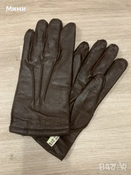 Кожени ръкавици на завод "Велур" Ловеч - мъжки , снимка 1