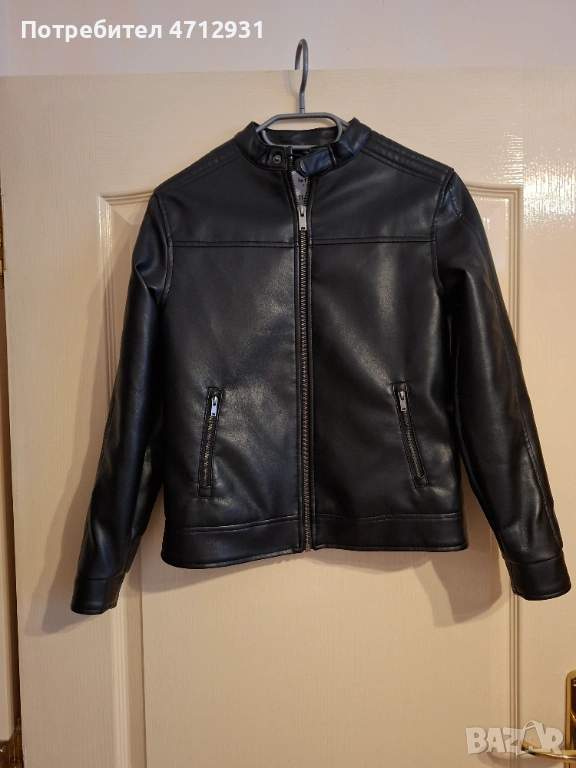 Кожено яке за момче, снимка 1