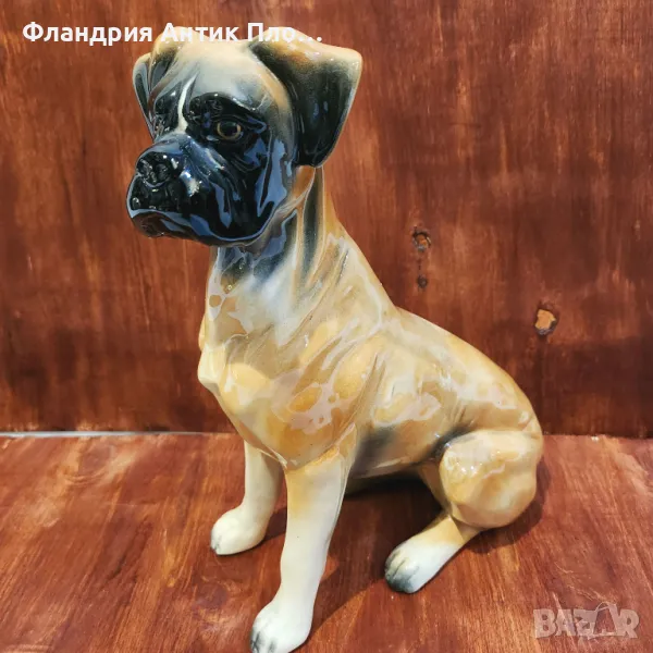 Старинна порцеланова фигура на боксер – Holland, №142, снимка 1