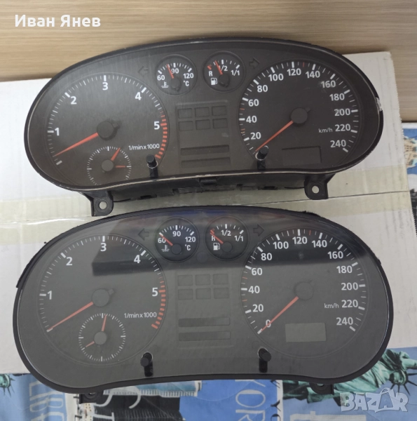 2бр. VDO километражи за Ауди А3 8L преди фейслифт, снимка 1