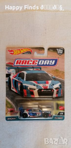 💕🧸🎁🚗🌟Hot Wheels Audi R8 LMS Race Day Car Culture Aston Martin Vantage GTE, Race Day Car Culture, снимка 1