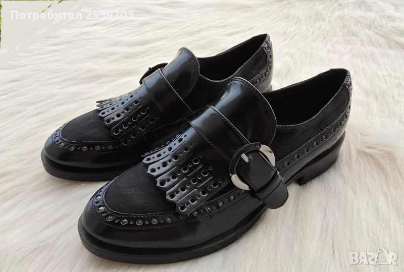 Дамски мокасини лоуфъри Geox №35, снимка 1