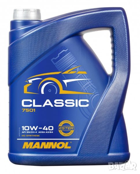 Моторно масло MANNOL CLASSIC 10W40, 5л, снимка 1