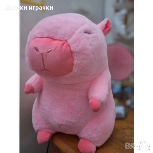 Капибара плюшена играчка с раничка 50см, снимка 1