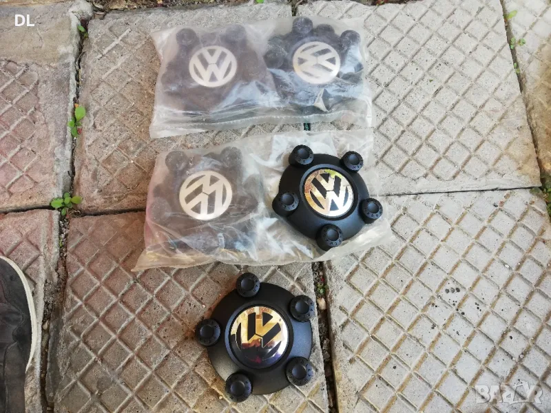 Оригинални капачки за джанти 5х112 Vw original , снимка 1