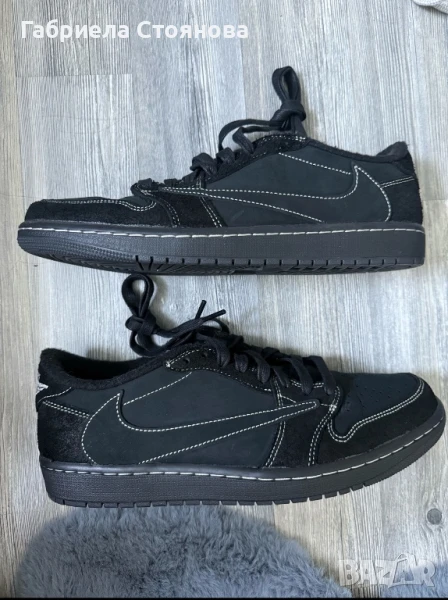 Air Jordan 1 Low OG x Travis Scott ‘Black Phantom’ (2022) , снимка 1