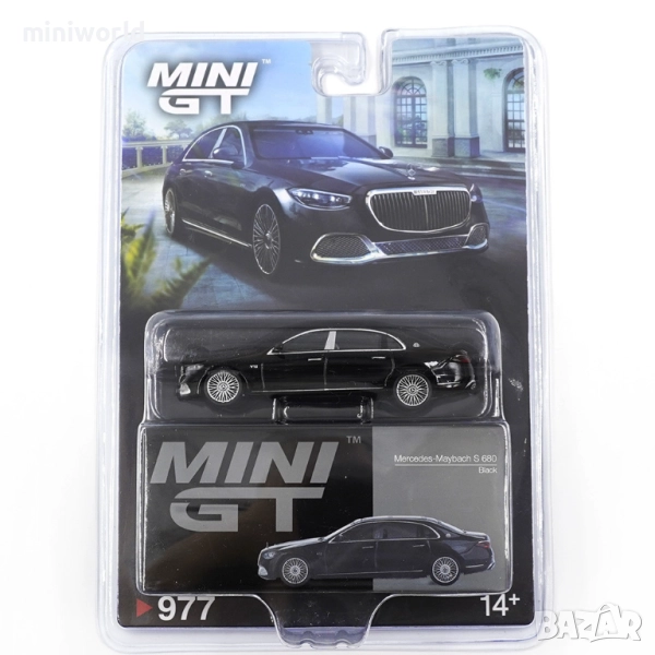 Mercedes-Maybach S 680 2022 RHD Blister Packaging - мащаб 1:64 на Mini-GT нов в блистер + кутийка, снимка 1