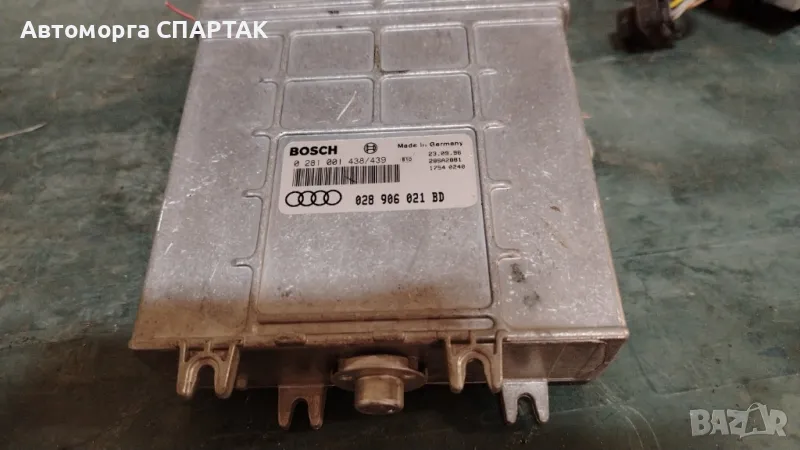 Компютър ECU Audi A4 1.9 TDI - AHU  028906021BD , 028 906 021 BD, 0281001438, 0 281 001 438, снимка 1