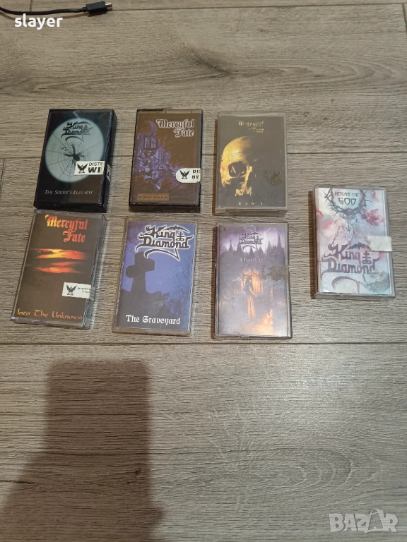 Лот оригинални касети King Diamond,Mercyful Fate, снимка 1