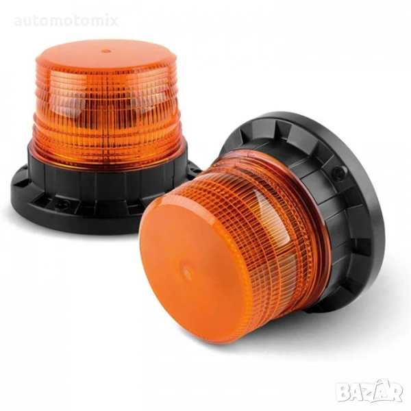 СИГНАЛНА ЛАМПА,ЖЪЛТА,ДИОДНА 12V/24V-2476, снимка 1