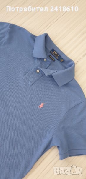 POLO Ralph Lauren Slim Fit Pique Cotton Mens Size M НОВО! ОРИГИНАЛ! Мъжка Тениска!, снимка 1