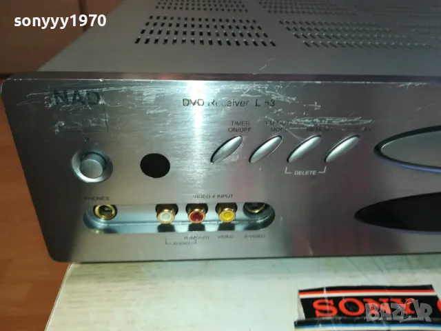 NAD L35 DVD RECEIVER-ВНОС SWISS 0403251014, снимка 9 - Ресийвъри, усилватели, смесителни пултове - 49354520