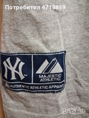 Тениска на  NY Yankees Majestic Atletic, снимка 6 - Тениски - 54247370