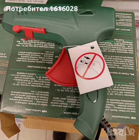 PARKSIDE Пистолет за горещо лепене със силикон., снимка 8 - Други инструменти - 53964481