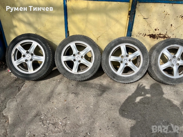 Джанти с зимни гуми от Хонда 16 ко