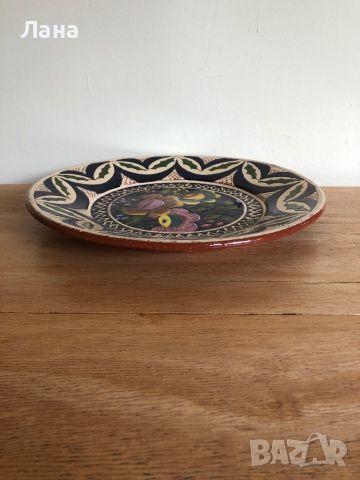 Голяма глинена чиния за колекционери, снимка 2 - Декорация за дома - 45782423