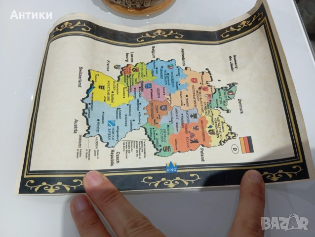 Стара халба със сертификат прекрасна за подарък, снимка 6 - Колекции - 52470382