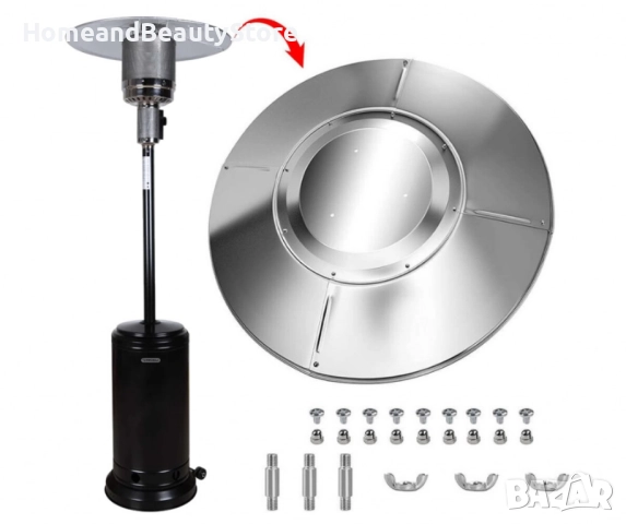 Външен газов отоплител TR135GRB, 13kW, гъба., снимка 5 - Друго търговско оборудване - 52136861