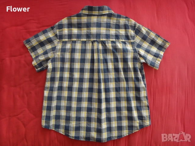 Нова детска карирана риза за момче H&M, размер 146см, за 10-11 годишно, снимка 4 - Детски ризи - 52954696