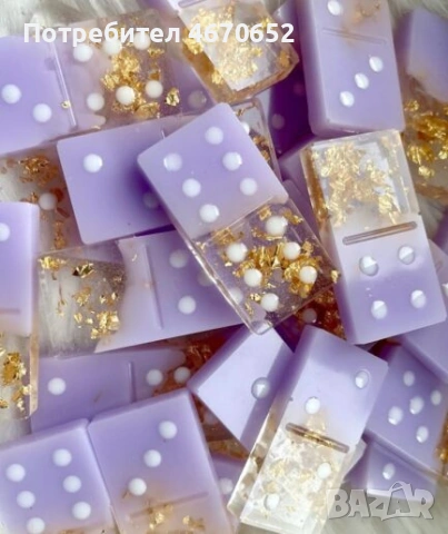 Домино от епоксидна смола 