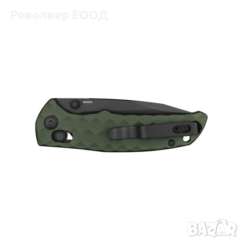 Сгъваем нож Oknife Rubato 3 - Зелен 154CM неръждаема стомана с черно титаниево PVD покритие, снимка 3 - Ножове - 45007835