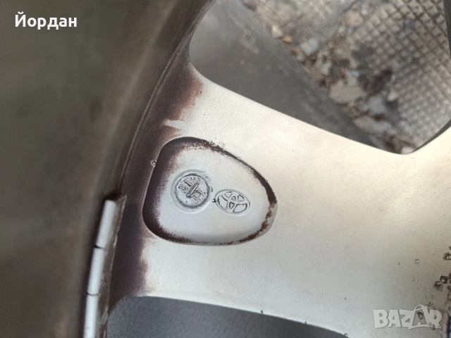 ОРИГИНАЛНИ джанти 17 ' цола 5x114,3 TOYOTA RAV 4 / ТОЙОТА РАВ 4 ET45 7j, снимка 13 - Гуми и джанти - 54221739