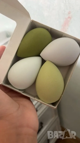 Комплект от 4 бр. тампони за нанасяне на грим  , снимка 2 - Комплекти и лотове - 51802236