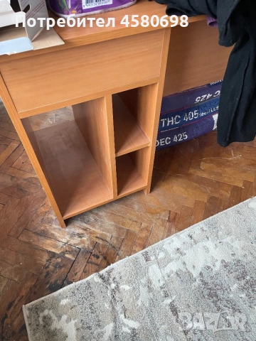 Бюро с шкафче и място за компютър, снимка 2 - Бюра - 53930921