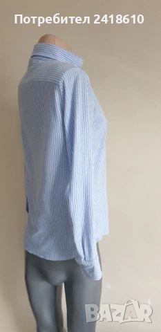 POLO Ralph Lauren Oxford Stripe Knit Pique Cotton Womens Size M НОВО ! ОРИГИНАЛ! Дамска Риза!, снимка 15 - Ризи - 53356268