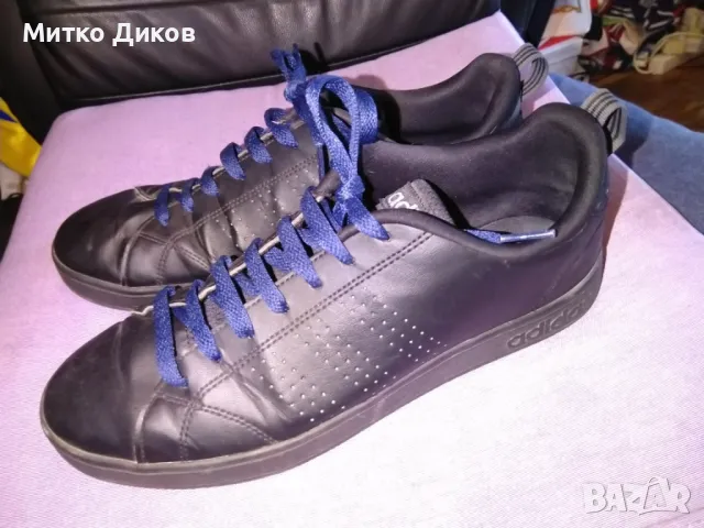 Adidas Cloud foam Running маркови маратонки естествена кожа  US 8.5 UK 8 стелка 265мм  №42 отлични, снимка 2 - Маратонки - 50303275