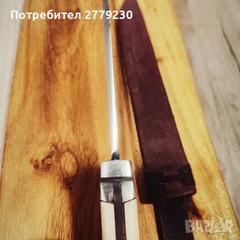 Касапски нож ръчна изработка на Габровски майстор Нов!, снимка 6 - Ножове - 49967164