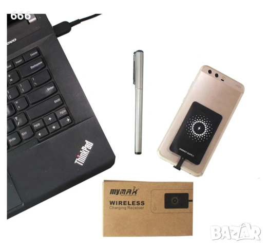 Безжичен заряден приемник и адаптер, снимка 6 - Друга електроника - 53939411