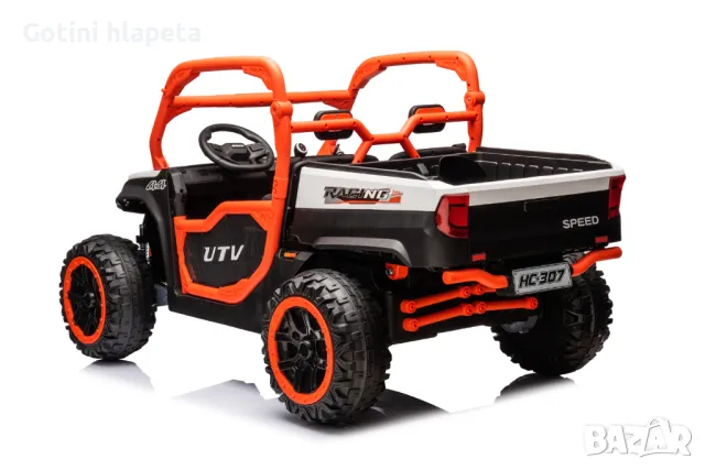 Акумулаторен Двуместен джип OFF-ROAD RACING 4X4 UTV 24V , снимка 4 - Детски велосипеди, триколки и коли - 47231421