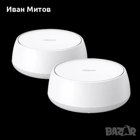 Продавам 2 броя рутери/кули меш система DECO BE22 WIFI 7, снимка 5 - Рутери - 54176189