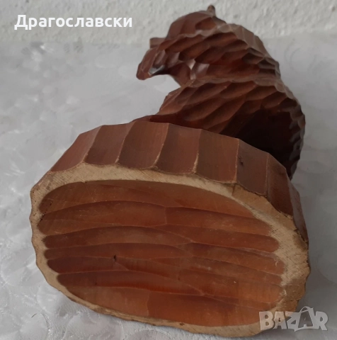 Дървени: мечка. куче, дакел, антилопа, животно дървена фигура пластика дърворезба, снимка 11 - Декорация за дома - 28880054