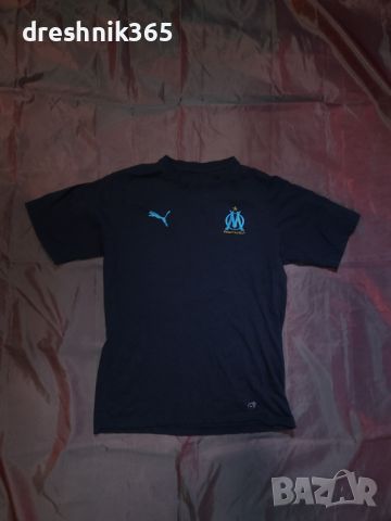 Puma Olympique Marseille FC Тениска/Мъжка  M/L, снимка 1 - Тениски - 45298542