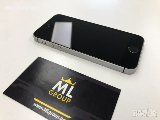 iPhone SE 128GB Space Gray, втора употреба, снимка 1 - Apple iPhone - 47151852