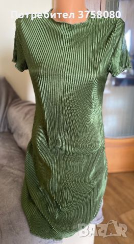 НОВА зелена рокля, снимка 2 - Рокли - 46305503
