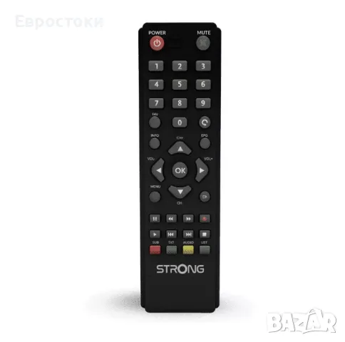 ТВ тунер Strong SRT 8215, тунер за цифрова телевизия, DVB-T2, HDMI, RJ45, TV (SCART), USB. Чисто нов, снимка 3 - Приемници и антени - 47068400