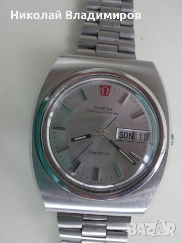 Omega megaquartz 32 KHz мъжки оригинален швейцарски ръчен часовник, снимка 5 - Мъжки - 50243404