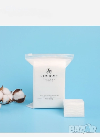 Памучни кърпички за лице за хидратиране и премахване на мръсотията, снимка 8 - Други - 52832050