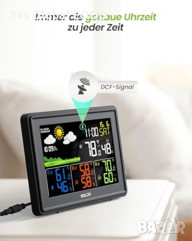 BALDR безжична метеорологична станция с 3 външни сензора, снимка 6 - Друга електроника - 53355168