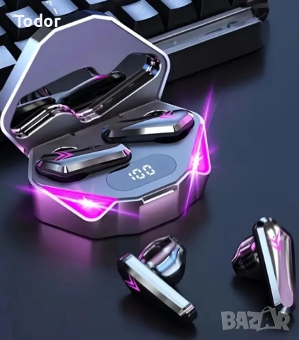 Безжични гейминг слушалки , снимка 3 - Bluetooth слушалки - 52383438
