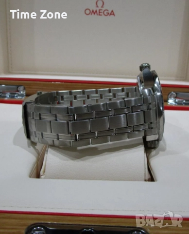 Omega Seamaster Diver 300M 42mm SWISS Movement Steel Blue Wave Dial Ceramic Automatic, снимка 9 - Мъжки - 52996977