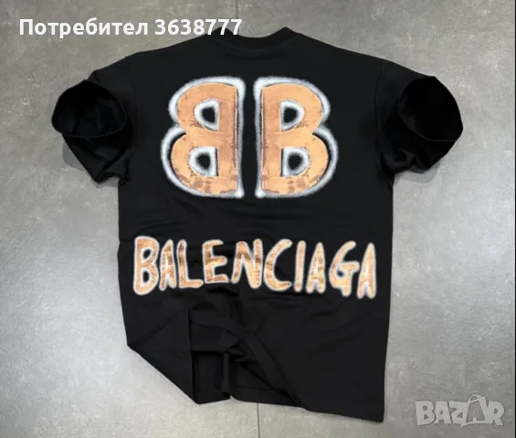 Нови мъжки тениски с етикети Balenciaga S-2XL, снимка 1 - Тениски - 48711807