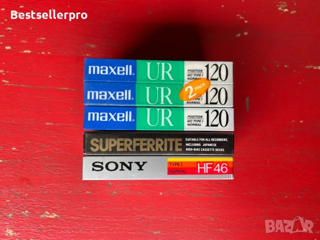 Лот Аудио Касети SONY,MAXELL,PYRAL SUPERERRITE,касетки, снимка 1