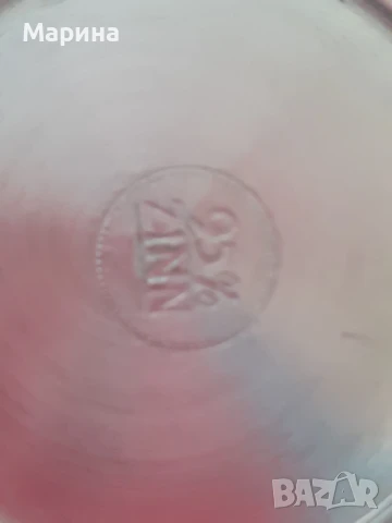 Комплект за ракия от калай Antik*Vintage  #85, снимка 9 - Сервизи - 47496944