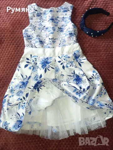 Детска официална рокля , снимка 3 - Детски рокли и поли - 50066319
