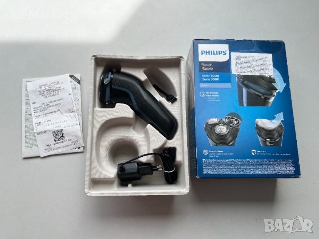 Самобръсначка Philips Shaver серия 3000 S3134/51 мокро/сухо бръснене, снимка 2 - Електрически самобръсначки - 46471222