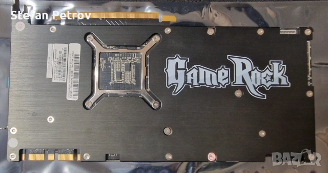 Продавам Palit GameRock 1070 8GB , снимка 2 - Видеокарти - 53670906